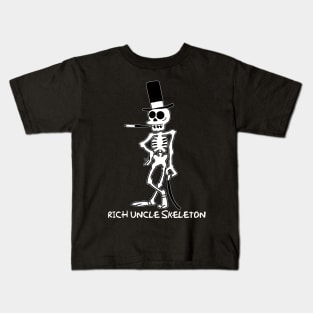 Rich Uncle Skeleton Kids T-Shirt